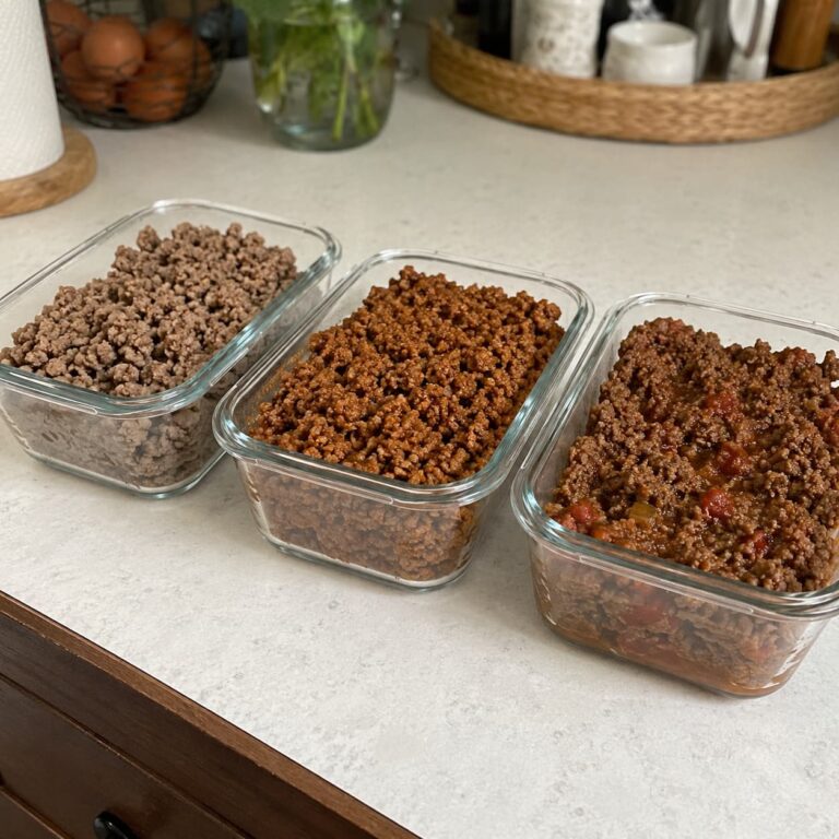 How to Meal Prep Ground Beef for the Week